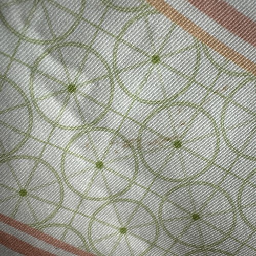 WILLIAMS SONOMA CITRON TABLECLOTH 70 INCHES ROUND 100% COTTON LEMONS Circle Used - Picture 7 of 10