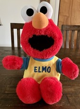 Tyco Toss and Tickle Me Elmo Plush Doll 1997, 14-inch, Sesame Street