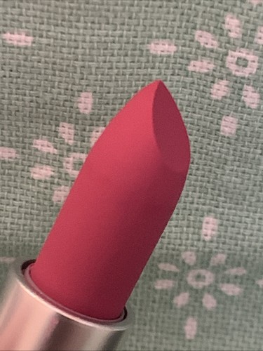 MAC Power Kiss Lipstick Rouge A Levres 920 Velvet Punch Pretty Pink Matte Rare - Picture 2 of 6