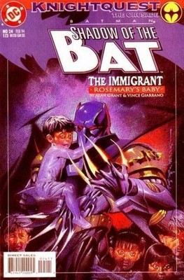 Batman Shadow of the Bat (1992) #  24 (7.0-FVF) Knightquest 1994