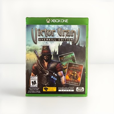 Victor Vran Overkill Edition Microsoft Xbox One - CIB- W/ Motörhead Poster