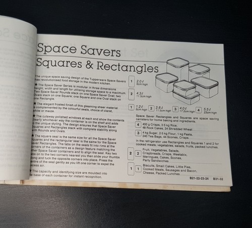 TUPPERWARE CATALOG BROCHURE BOOKLET VINTAGE SALES PERSON GUIDE PAPERBACK BOOK - Picture 21 of 24