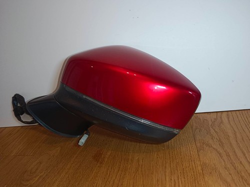 Espejo retrovisor exterior IZQUIERDO 9 pin ROJO MAZDA CX5 mk2 2018-2023 - Imagen 1 de 12