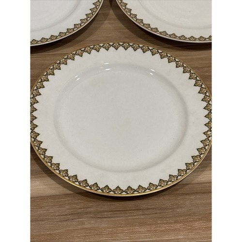 Haviland Limoges "Il Monaco" piatti 7,5" set di 5 vintage Francia bordo oro - Foto 2 di 6