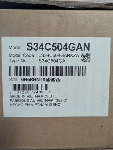 Samsung ViewFinity S5. (S34C504GAN) 34" 1440p HDR 100 Hz Gaming Monitor - Picture 5 of 5