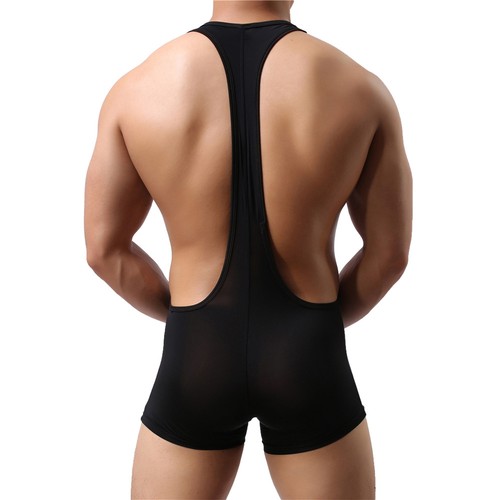 Para hombres Bodys Lucha Singlet Monos Una Pieza Ropa Interior Leotardo Pijamas - Imagen 21 de 46