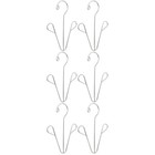  6 stücke Haushalt Edelstahl Schuhe Trocknung Rack Aufhänger Haken Hängender