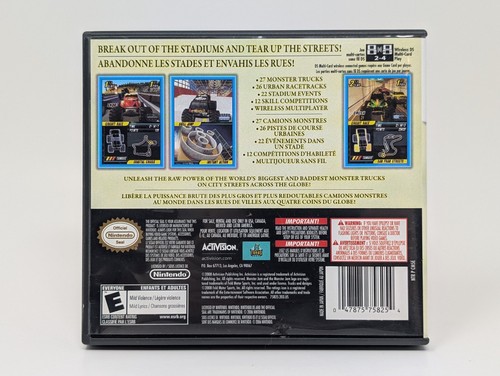 Monster Jam: Urban Assault (Nintendo DS, 2008) - CIB Complete - Picture 2 of 4
