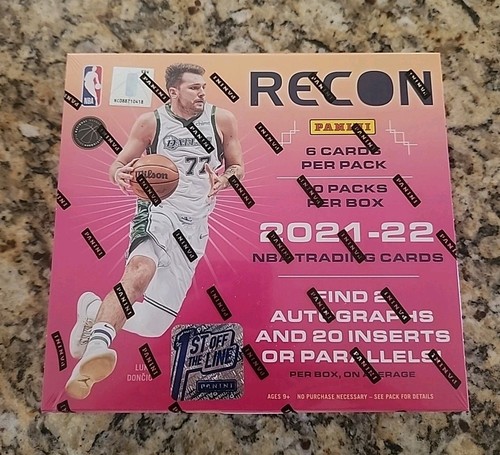 2021-22 RECON NBA FOTL 1ST OFF THE LINE HOBBY BOX in hand ship today free - Bild 1 von 7