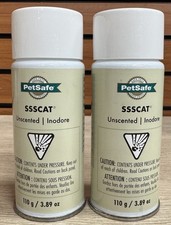 PetSafe SSSCAT Unscented Refill 3.89 oz Can Lot Of 2 Cans New