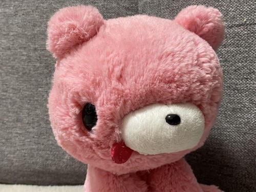 Peluche Chax GP Gloomy Bear SL CGP-099 muestra rosa TAITO F/S usado - Imagen 2 de 3
