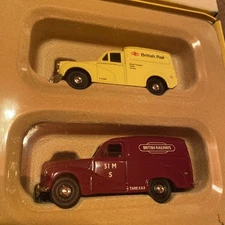 VANGUARDS BR1002  BRITISH RAIL SERVICE VANS 50's & 60's AUSTIN A40-MORRIS MINOR