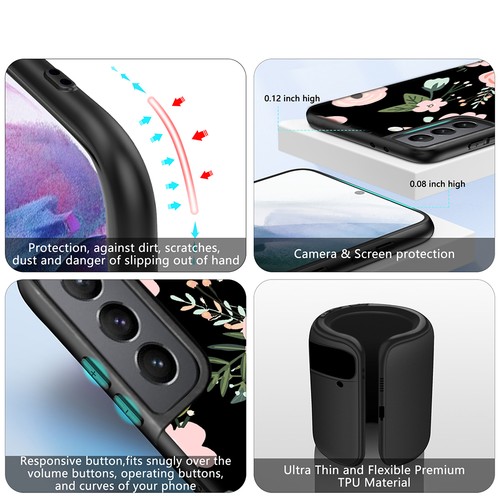 Stoßfeste personalisierte Handyhülle für Samsung Galaxy A14 A03s A54 S23 S22 - Bild 23 von 71