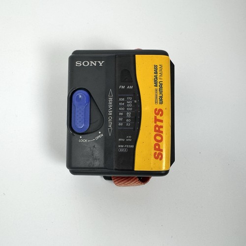 Sony Walkman Portable Radio Cassette Player WM-FS395 with MEGA BASS Parts Only