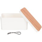 Cord Holder for Appliances Wire Management Box Desk Cable Organizer Container