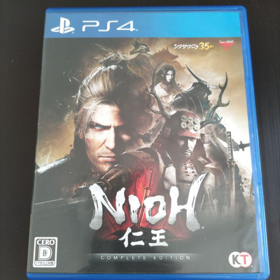 Nioh Complete Edition PS4 PlayStation 4 Koei Tecmo RPG Spiel mit Hülle aus JAPAN