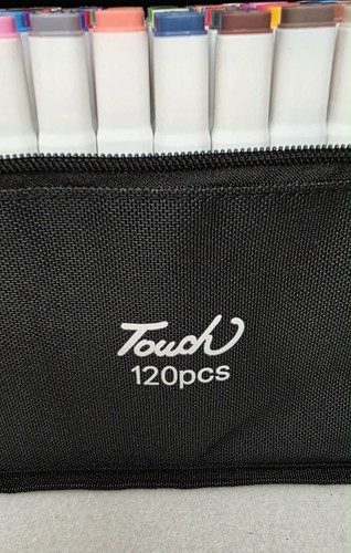 Marcadores de Alcohol 120 Colores, Marcadores de Arte Permanentes de Doble Punta con Suitcas Negras... - Imagen 4 de 4