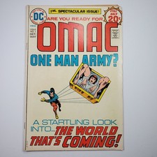 DC Comics OMAC #1 FN 1974 Jack Kirby 1st appearance One Man Army Corps
