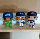 Funko Pop MLB NFL Out of Box Lot of 3 - Nelson Cruz Mookie Betts Russell Wilson