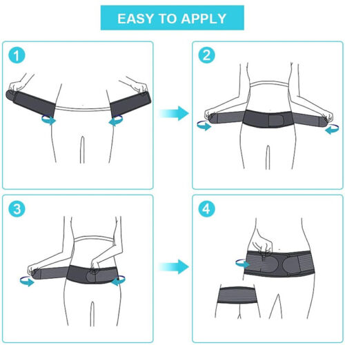 Pelvic Lower Back Hip Support Sacroiliac Belt Si Joint Pain for Women Men BML - Picture 12 of 14
