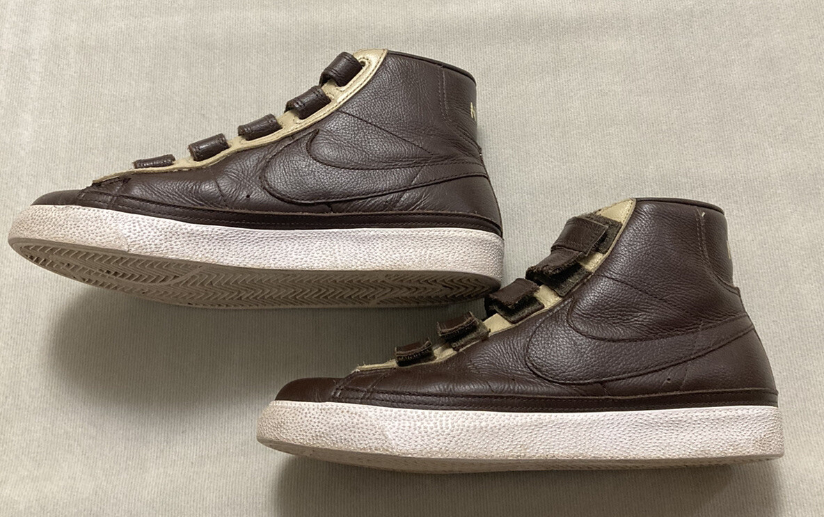 Nike Blazer High Sneakers Size 8 LE Leather With Straps Nike Blazer High Sneakers Size 8 LE Leather With Straps