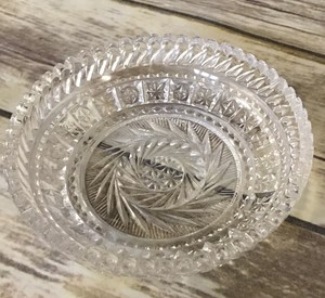 Crystal-Glass-Serving-Dish-5-1-2-Set-Of-3