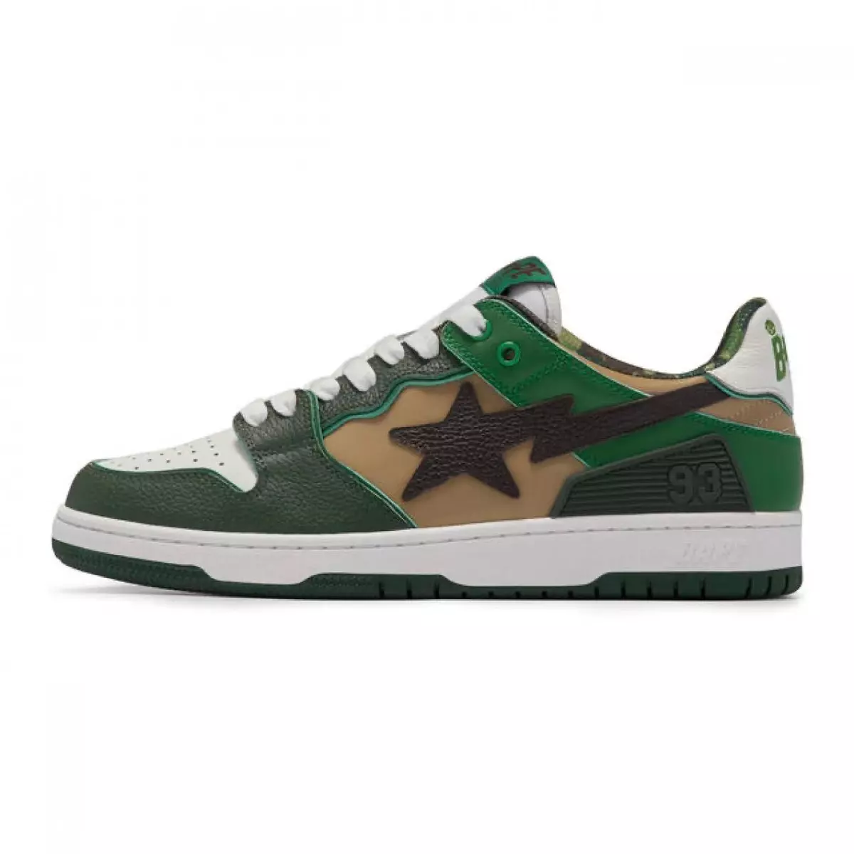 A Bathing Ape Bape SK8 Sta ABC Camo Green Sneaker US 9 2022 | eBay
