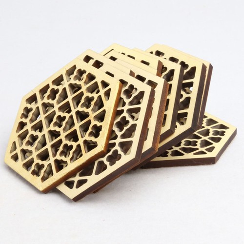 2Pcs Hexagonal Erhu Sound Windows Erhu Sound Accessories Erhu Sound Hole Cover - Picture 9 of 12