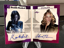 2024 LEAF HISTORY BOOK POP CULTURE KATE BECKINSALE + UMA THURMAN DUAL AUTO /10