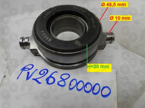 Cuscinetto reggispinta frizione con manicotto, adattabile a: Fiat 500D anni 60  - Foto 1 di 3