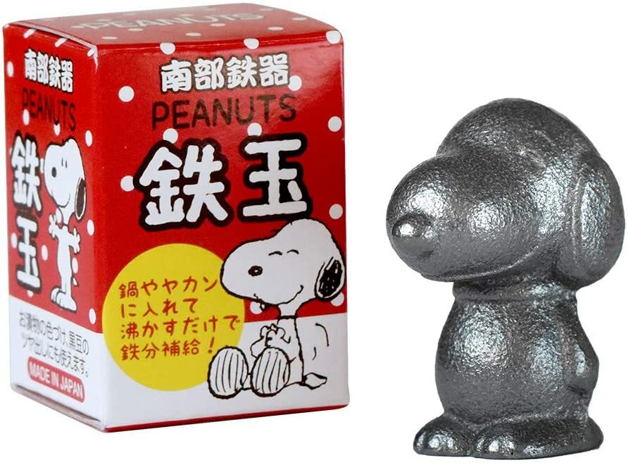 Nanbu Tekki Iron Ball (Snoopy) Iron supply sanding, descaling Maid