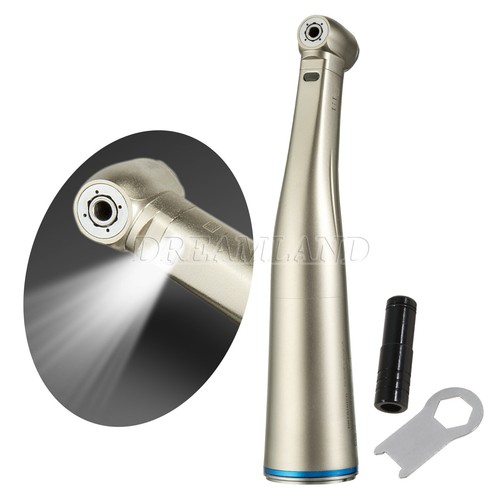 NSK Style Dental 1:5 1:1 LED Fiber Optic Contra Angle Handpiece Electric USA - Picture 6 of 17