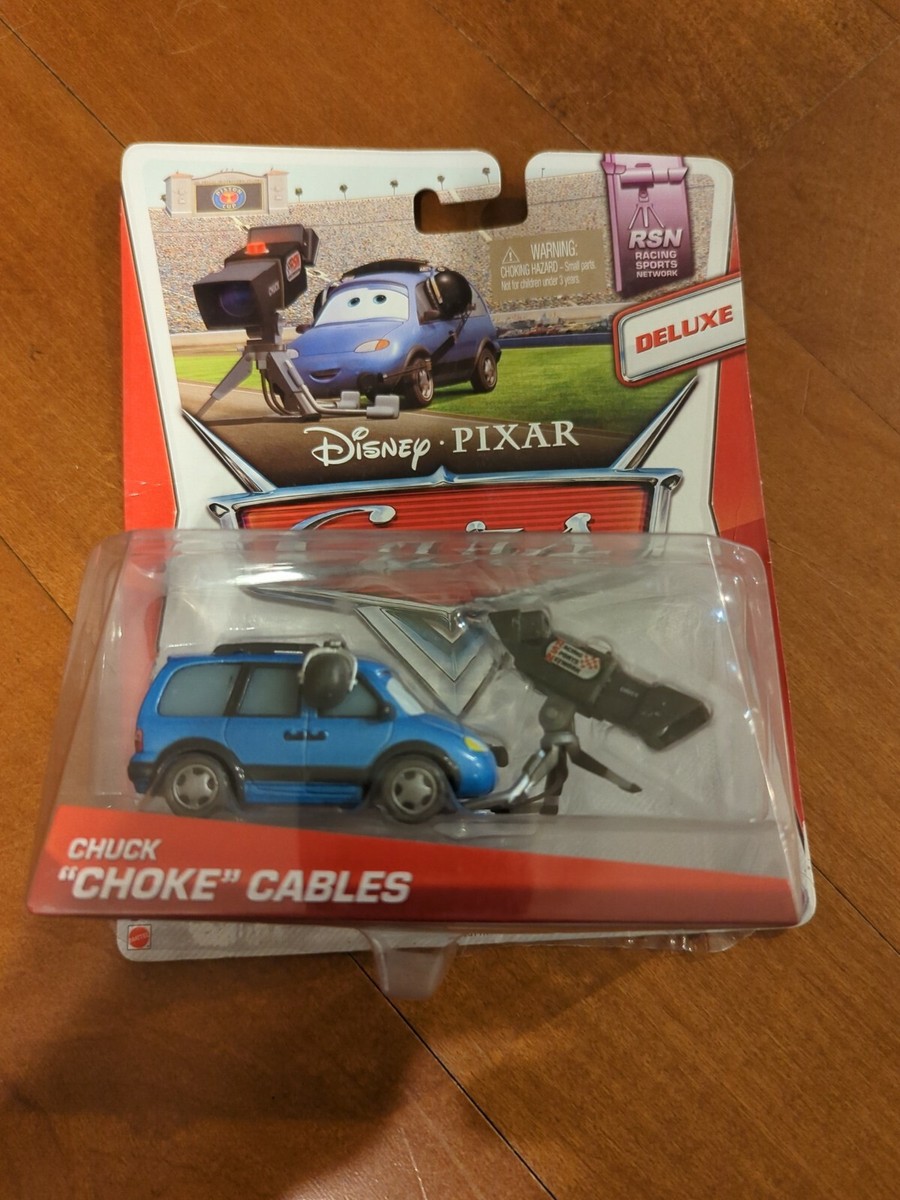 マテルDisney Cars CHUCK CHOKE CABLES デラックス