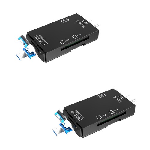 US 1 Stück USB 3.0 6 in 1 Kartenleser TF SD Karte USB C OTG für Android Handy PC - Bild 14 von 20