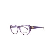 Versace Frame 3246B 3246 5160 52 Transparent Violet Eyeglasses VE3246B