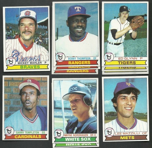 1979 Topps Baseball Pick Choose Finish Your Set (1-499) NM, Nm-Mt - Picture 154 of 242