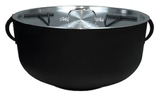 King Kooker 5924S Cast Iron Outdoor Cooking Pot, 4-Gal. - Quantity 1