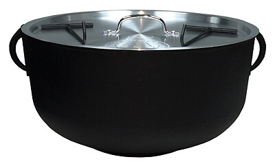 King Kooker 5924S Cast Iron Outdoor Cooking Pot, 4-Gal. - Quantity 1 - Picture 1 of 2