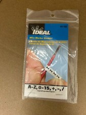 44-102 10-Pack Wire Marker Booklet Legend