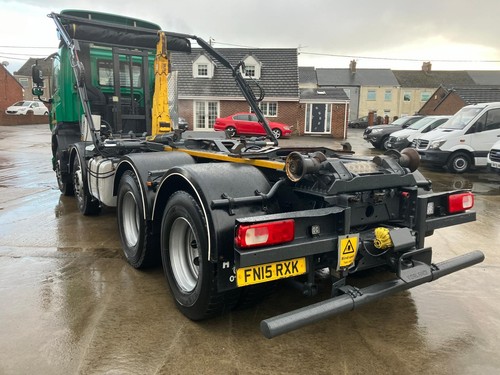 DAF CF 85.460 8x4 HOOK LOADER EURO 6 auto - Picture 5 of 18