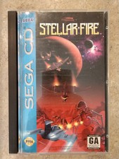 Stellar Fire Sega CD CIB Complete  w/ Case Manual Reg Card - CD is MINT
