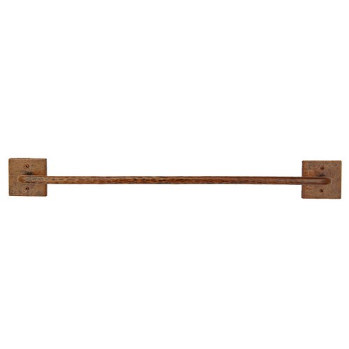 Premier Copper TR30DB 30 Inch Hand Hammered Copper Towel Bar
