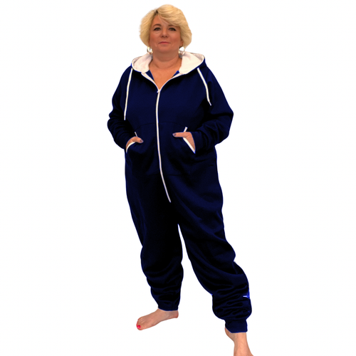 ROCKTHOSECURVES DAMEN ALL IN ONE LOUNGE ANZUG ÜBERGRÖSSE PJ'S JUMPSUIT STRAMPLER - Bild 38 von 59