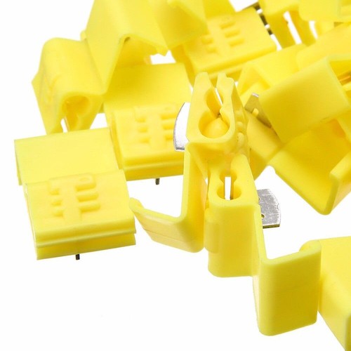 125pcs Scotch Lock Wire Cable Connectors Quick Splice Terminals Crimp Electrical - Picture 8 of 12