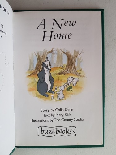Buzz Book - The Animals Of Farthing Wood #9 A New Home 1994 HC Mary Risk - Bild 4 von 4