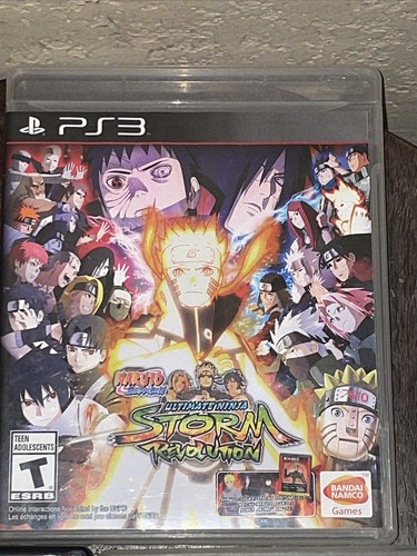 Naruto Shippuden Ultimate Ninja Storm 1, 2, Revolution PS3 Game Lot - Picture 4 of 15