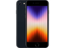 APPLE iPhone SE 64 GB Mitternacht Smartphone
