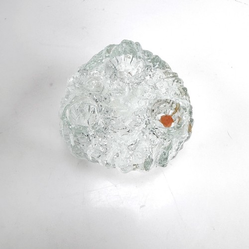 Vintage MCM L.E. Smith Reversible Crystal Ice Glass Candle Holder - Picture 3 of 14