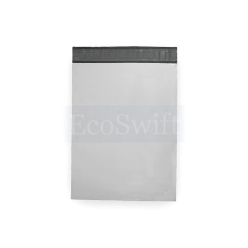 250 Buste Autosigillanti 10 X 12 EcoSwift Bianco Poly Mailers 1,7MIL - Foto 4 di 5