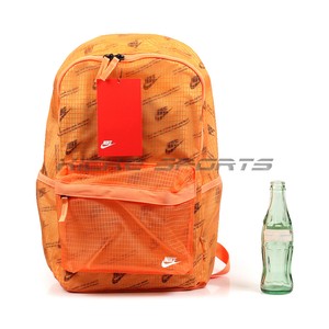 orange nike backpack